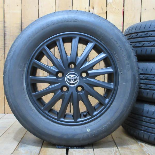 トヨタ（TOYOTA） VOXY 純正 15インチ 6J+50 ブリヂストン 195/65R15