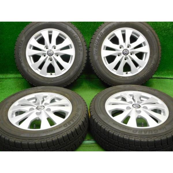 十勝発　スタッドレスタイヤ 195/65R15 2019年製6部山 セレナ ノア iceGUARD 中古 ホイールタイヤ 4本 195/65R15 2019年製 7分山