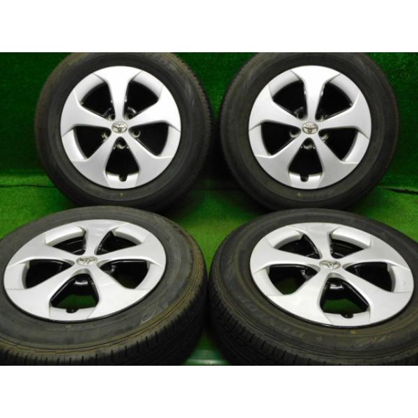 エナセーブ 中古 ホイールタイヤ 4本 195/65R15 2024年製 7分山 トヨタ