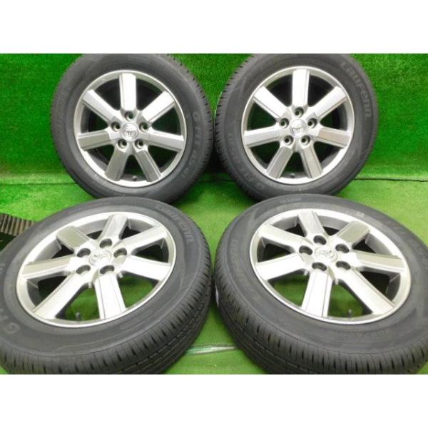 中古 ホイールタイヤ 4本 205/60R16 2024年製 トヨタ ヴォクシー 純正