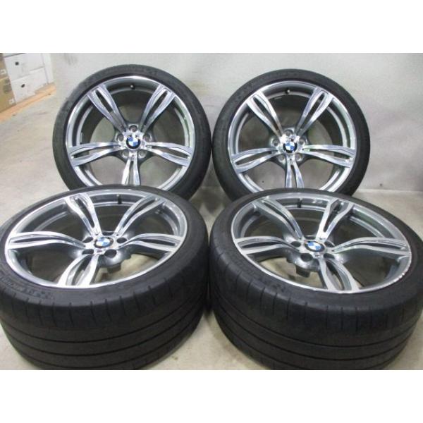 １２時まで即納 中古 ホイールタイヤ 4本 265/35R20 2017年製 4分山 BMW 純正 M6 グランクーペ 純正 ラジアル タイヤ ミシュラン パイ