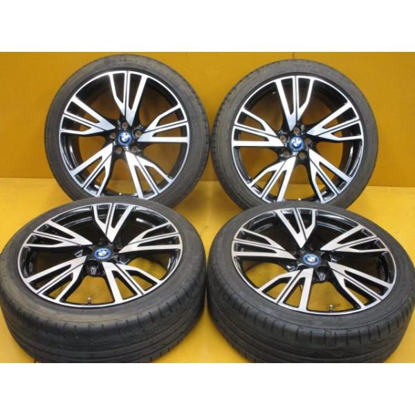 中古 ホイールタイヤ 4本 215/45R20 2014年製 4分山 BMW i8純正 ラジアル タイヤ ブリヂストン ポテンザ S001
