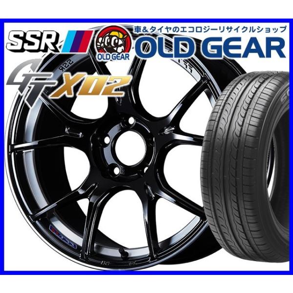 輸入タイヤ アルミホイール 新品 4本セット SSR GT X02 205/50R17 17