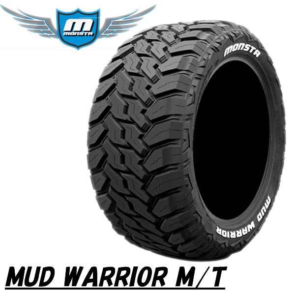 大好き モンスタタイヤ マッドウォーリャー 265 50R20 117 114Q LT 20インチ サマータイヤ 4本セット MONSTA MUDWARRIOR ホワイトレター 20インチホイール5穴/クリムゾン タイヤ/モンスター265/50/20R