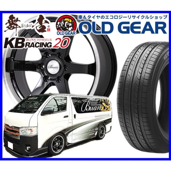 舞杏　buan kbレーシング　18インチ　ハイエース　KB RACING BUAN KB RACING 20 舞杏 レーシング 225/35R20 225/35-20 新品特選輸入