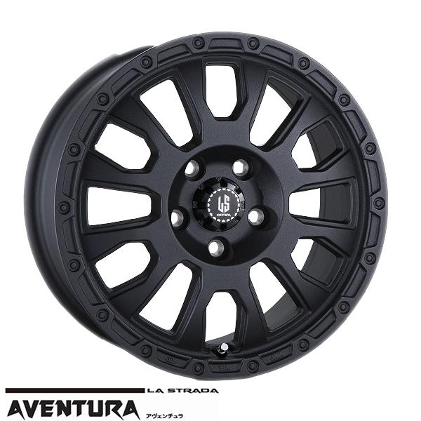 AVENTURA LA770K38WB 17インチホイール 楽天市場】アルミホイール ラ・ストラーダ アヴェンチュラ