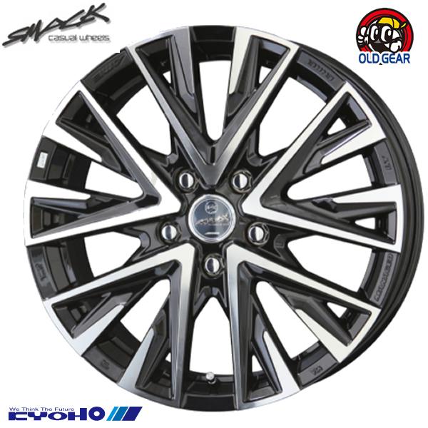 4{ő L SMACK LEGINA 18C` 7.5J+38 5-114.3 Tt@CAubN×|bV VizC[ 1{̔