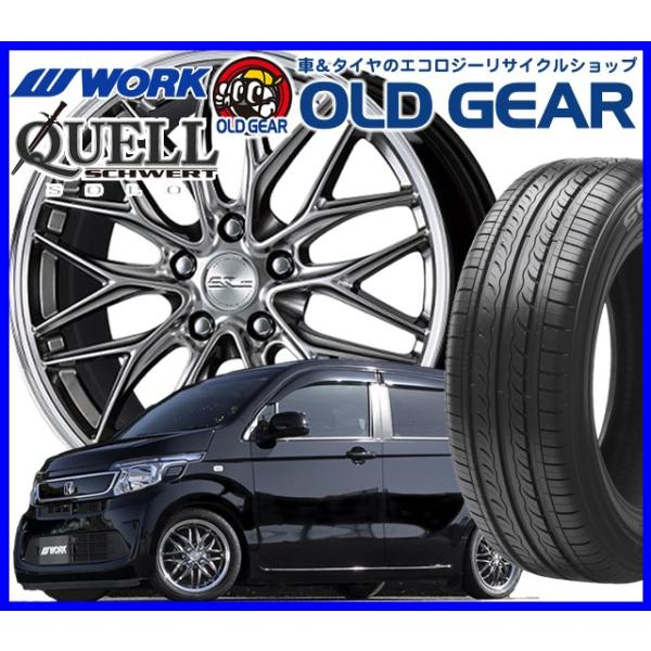輸入タイヤ アルミホイール 新品 4本セット 新品 ワーク 18インチ シュヴァート シュヴァート クヴェル ソロ 225 40r18 18インチ 新品 特選輸入タイヤ バランス調整済み パーツ Solo44 オールドギア