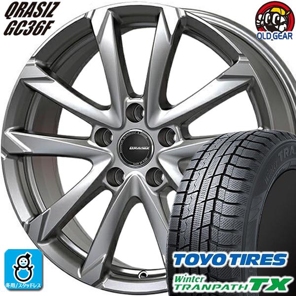 トランパスTX スタッドレスホイール4本セット215/60R17 2024年製 ウィンタートランパス 215/60R17 トーヨー ウィンタートランパスTX