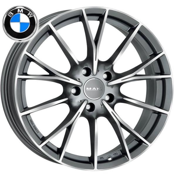 人気アイテムMAK ファブリック 20x8.0J 27 5H112 1本 法人宛て送料無料 BMW G20 G22 G30 G11/G12 G15 Z4 G29 X3M F97 X4M F98 X3 G01 X4 G02 iX3 G08