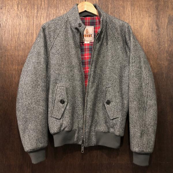 Baracuta G9 Harrington Jacket Moon Shetland Wool Tweed 36 Mint バラクータ G9  ハリントン ジャケット MOON社 ツイード サイズ36 英国製 ミント :baracuta-g9-harrington-jacket-moon-shetland-wool-tweed-36-mint-18792-211228:OLDS   ...