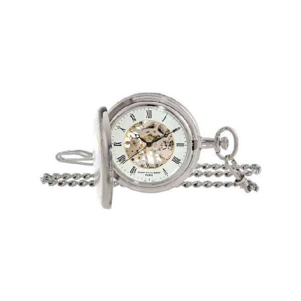 Charles-Hubert Paris Men's Two-Tone Hunter Case Mechanical Pocket Watch