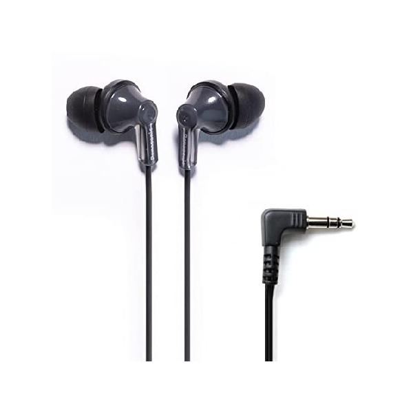 並行輸入品】 Panasonic In-Ear Earbud Ergo-Fit Headphone ブラック