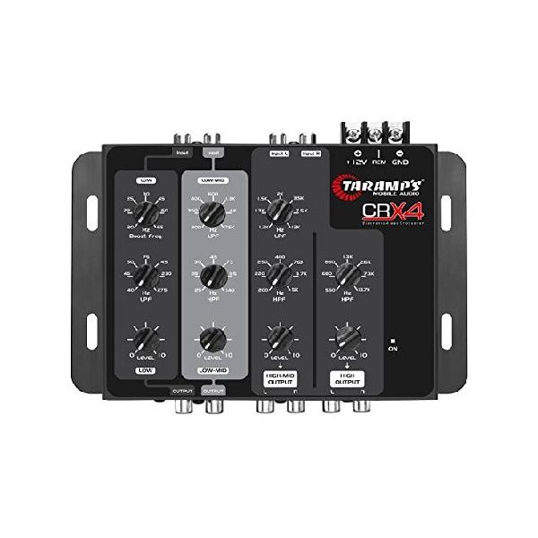 並行輸入品】 Taramp's CRX4 4-Way Electronic Crossover by