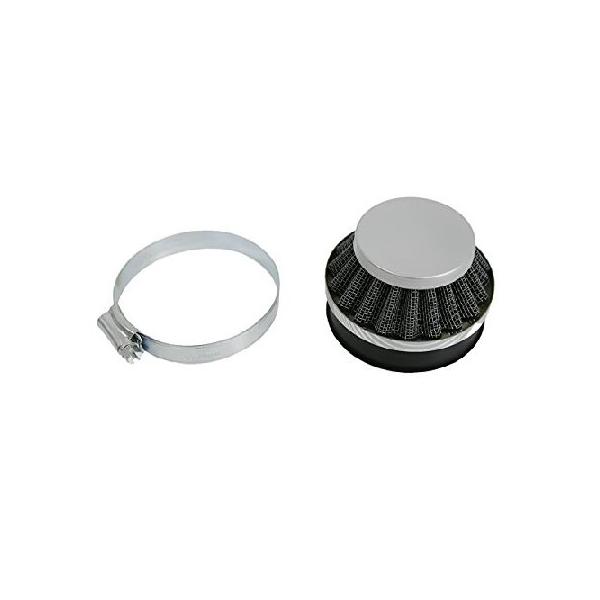 【並行輸入品】 JRL 60mm シルバー エアフィルター 49 60 80cc エンジンモーター電動バイク用