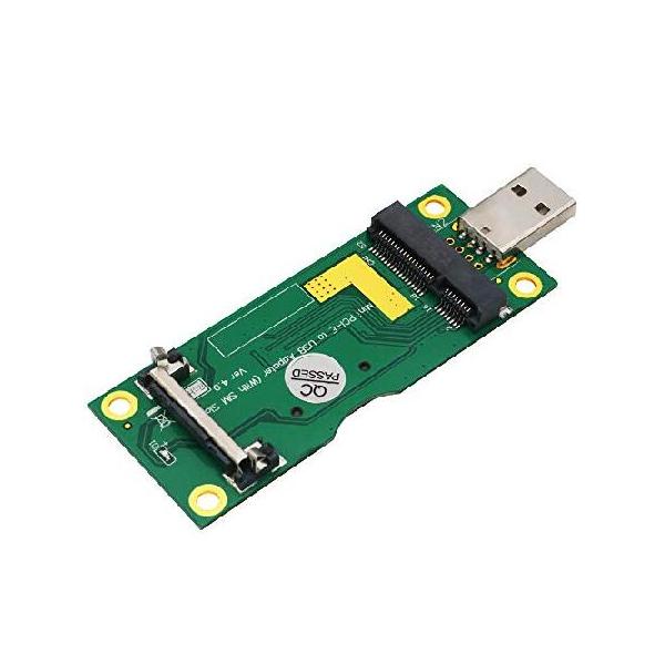 並行輸入品】 Mini PCI - E to USBアダプタSimカードスロット付きWWAN