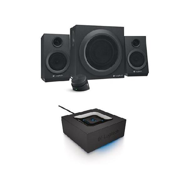 Fremmedgøre is Kiks Logitech Z333 80 Watts Multimedia Speakers with Logitech Bluetooth Audio  Adapter bundle(並行輸入品) :B01IE03MLG:オーエルジー - 通販 - Yahoo!ショッピング