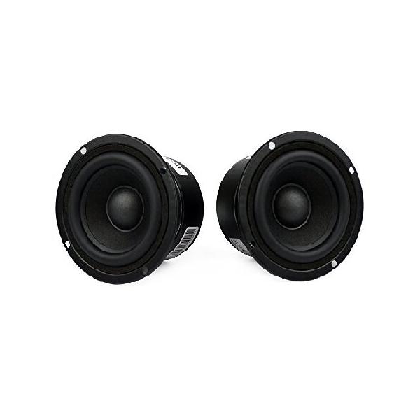 大型スピーカー ブラック ウーファー×2 ツイーター×2 並行輸入品】 3インチ ツイータースピーカー HiFi フルレンジ