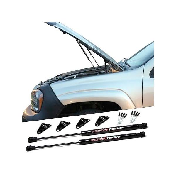 【並行輸入品】 Redline Tuning 21-16008-02 フード クイックリフトプラスシステム シボレー トレイルブレイザー 2002-2009 対