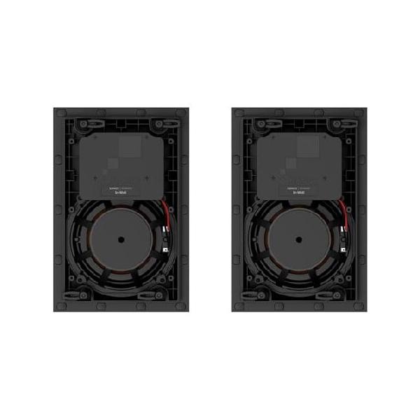 Sonos - Architectural 6-1/2" Passive 2-Way In-Wall Speakers (Pair) - White