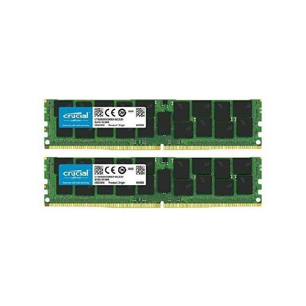 並行輸入品】 Crucialバンドル 64GB (2 x 32GB) DDR4 PC4-21300