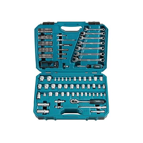 makita 工具セット 並行輸入品】 マキタ(Makita) メンテナンスセット 120点 ブルー