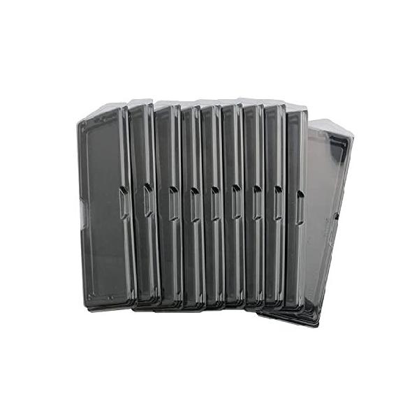 【並行輸入品】 SJZBIN DDR メモリ RAM モジュールケース プラスチックボックス 包装容器 クラムシェル 帯電防止トレイ DDR2、DDR3、DDR4 ロング DIMM デスクト