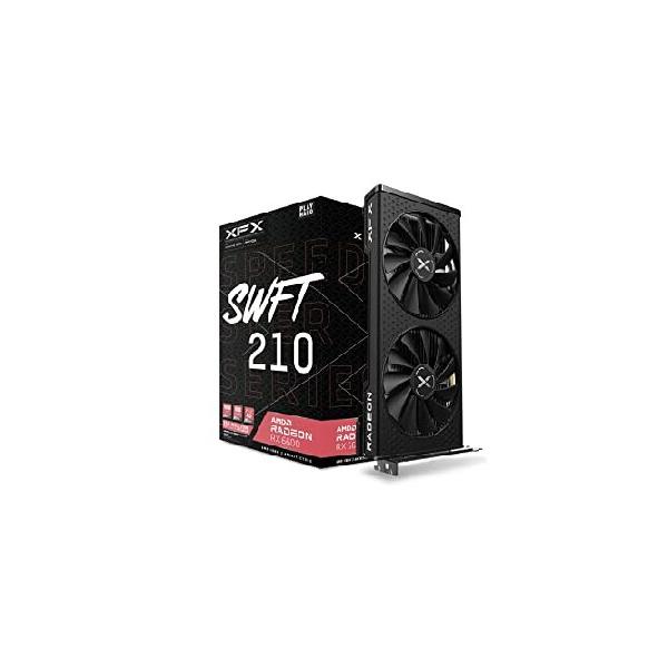 グラフィックボード・グラボ・ビデオカード XFX SWFT 210 AMD Radeon RX 6600 8GB Amazon | XFX Speedster SWFT 210 Radeon RX 6600コアゲーミング