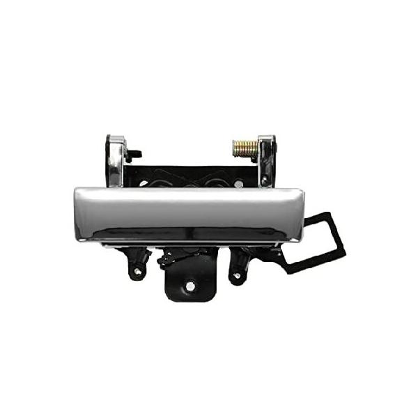 【並行輸入品】 TRQ テールゲートハンドル クローム ロックプロビジョニング付き シボレーシルバラード GMC シエラ ハイブリッドに対応