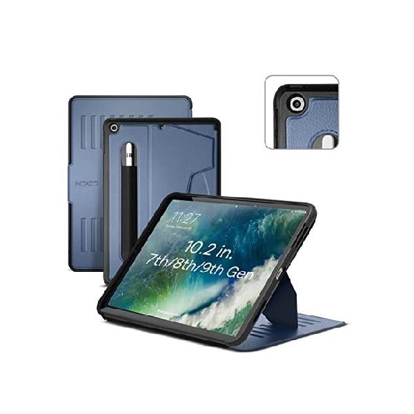 ZUGU - Slim Protective Case for Apple iPad 10.2 Case (7th/8th/9th Generation, 2019/2020/2021) - Slate Blue