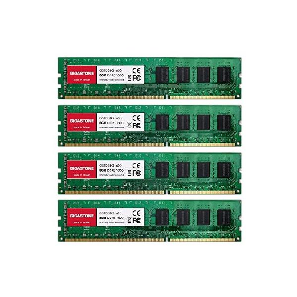 並行輸入品】 【メモリ DDR3】Gigastone デスクトップPC用メモリ DDR3