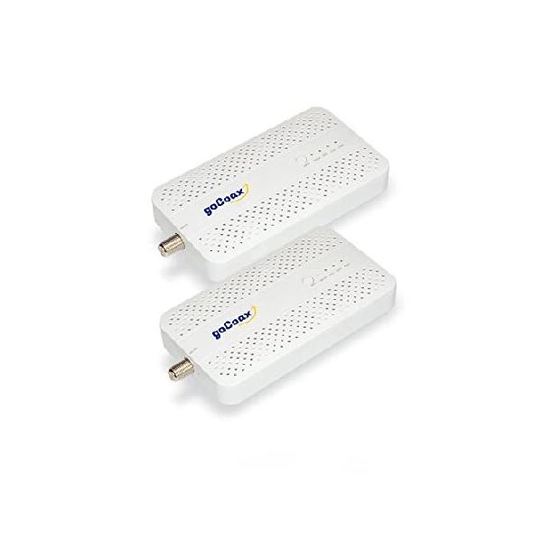 並行輸入品】 goCoax MoCA 2.5 アダプター 2.5GbE イーサネットポート