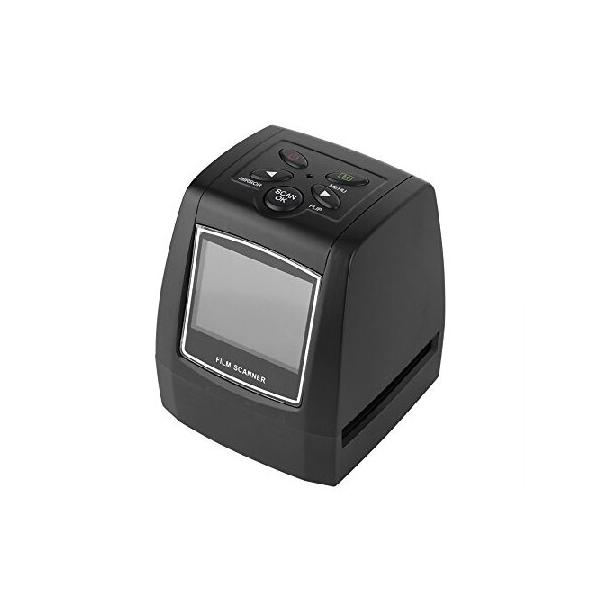【並行輸入品】 フィルムスキャナー スライドビューア 35mm 135枚のフィルム/スライド/ネガをデジタルJPG写真に変換 ストレージMMCカード対応 2.36インチTFT