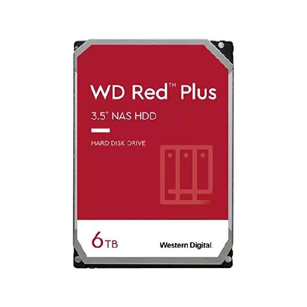 WD - Red Plus 6TB NAS Internal Hard Drive