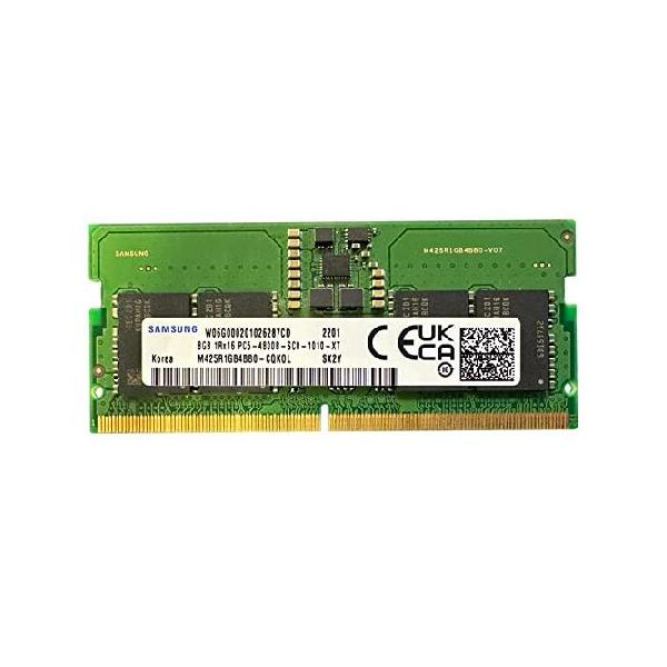 並行輸入品】 Samsung 8GB DDR5 4800MHz SODIMM PC5-38400 CL40 1Rx16