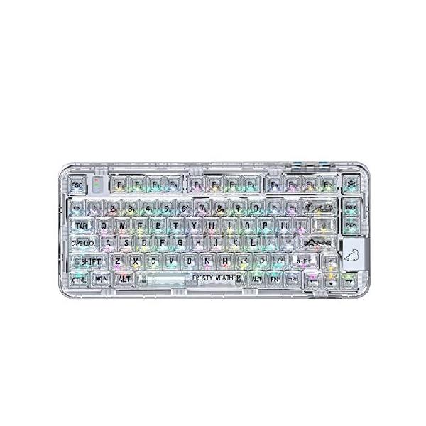 Coolkiller CK75メカニカルキーボード バックライト付き充電可能な 
