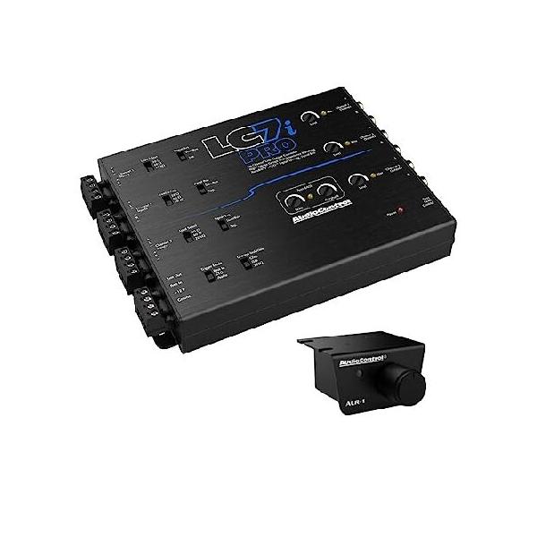 AudioControl - 6-Channel Active Line Output Converter with AccuBASS and Subwoofer Control - Black