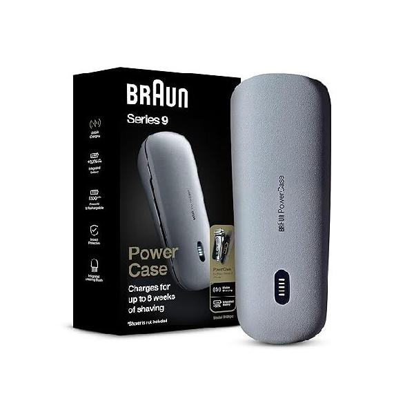 並行輸入品】 ブラウン パワーケース シリーズ8 9 電気シェーバー 対応