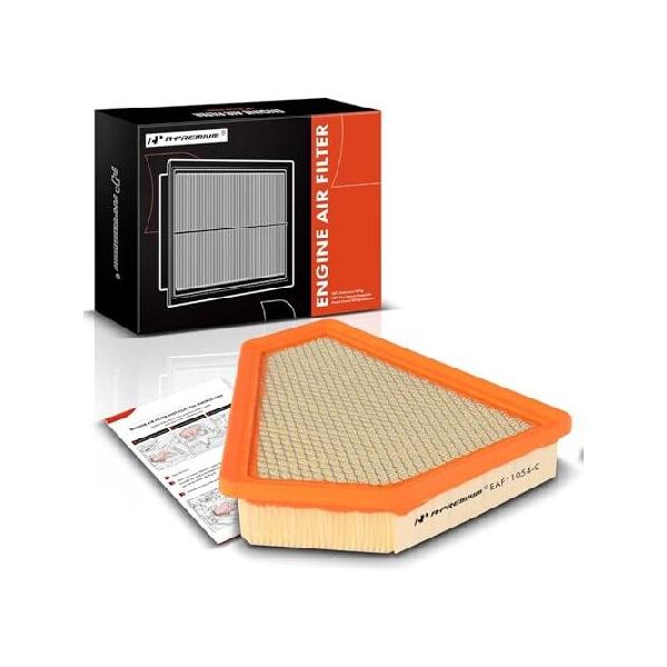 【並行輸入品】 A-Premium フロントエンジンエアフィルター キャデラックCTS 2009-2015 6.2Lに対応 交換# 25898499