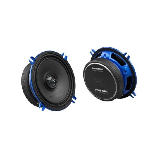 AudioControl - PNW Series 5.25” High-Fidelity Coaxial Speakers (Pair) - Black/Blue