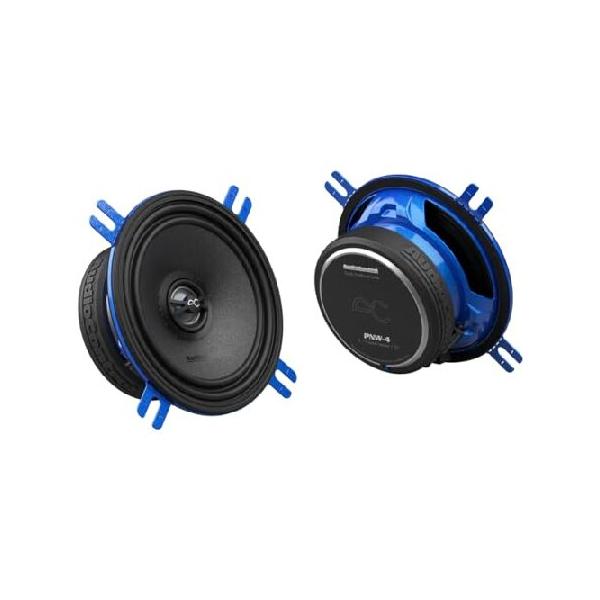 AudioControl - PNW Series 4” High-Fidelity Coaxial Speakers (Pair) - Black/Blue