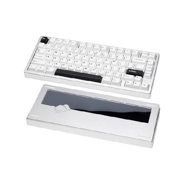 【美品】Rainy75 Color Silver Amazon.com: KEEBMONKEY WOBKEY Rainy 75 CNC Aluminum HMX/JWK