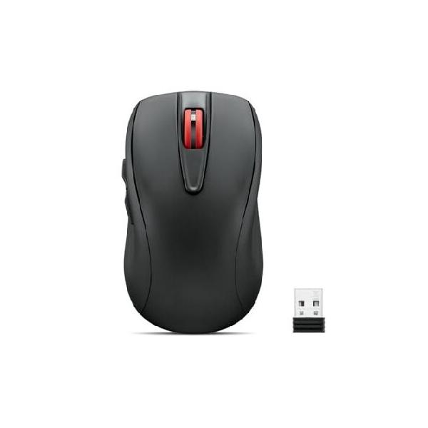 【並行輸入品】 Lenovo USB-C Rechargeable Silent Mouse (WL500) - Silent Buttons, USB-C Rechargeable, Ambidextrous Grip, Adjustable DPI - Plug-and-Play