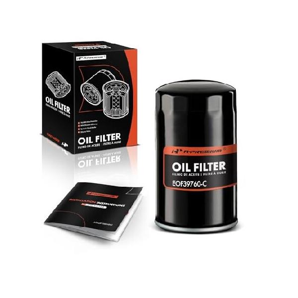 【並行輸入品】 A-Premium 10K Miles Protection Spin On Oil Filter Compatible with Ford F-600, F-600 LPO, F-700, F-800, F-800 LPO ＆ Dodge Ram 2500 ＆ C
