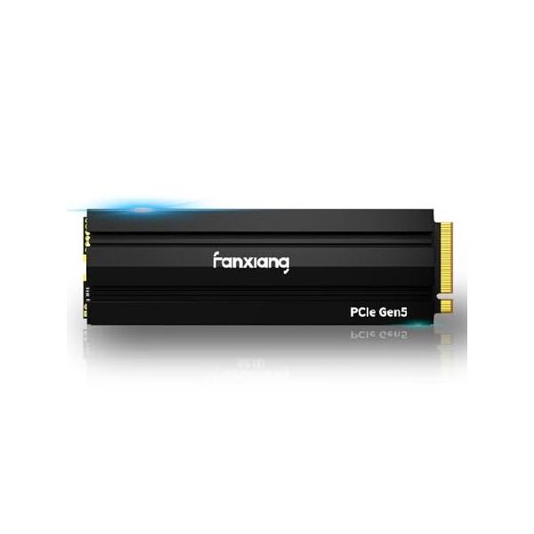 並行輸入品】 fanxiang 2TB Gen5 NVMe M.2 SSD ヒートシンク付き