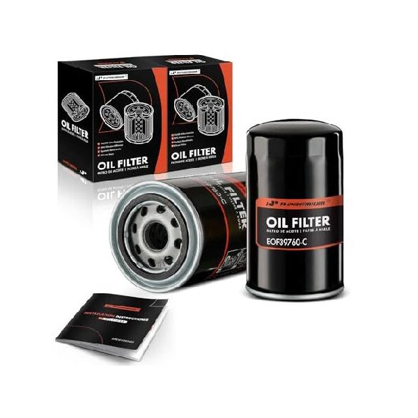 【並行輸入品】 A-Premium 2-PC 10K Miles Protection Spin On Oil Filter Compatible with Ford F-600, F-600 LPO, F-700, F-800, F-800 LPO ＆ Dodge Ram 2500