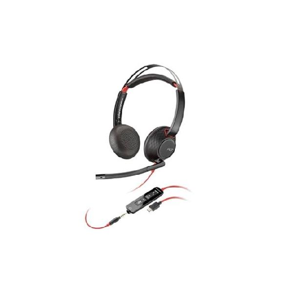 並行輸入品】 Plantronics Poly Blackwire 5220ステレオUSB-C