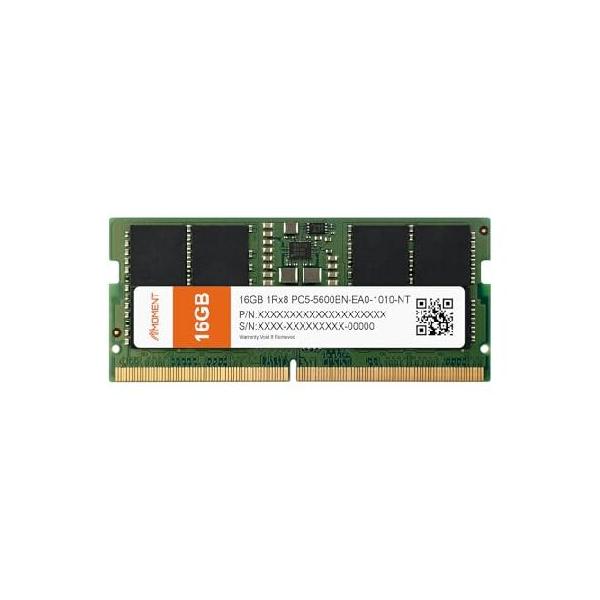 並行輸入品】 MMOMENT DDR5 16GB 5600Mhz PC5-44800 ノートPC用メモリ