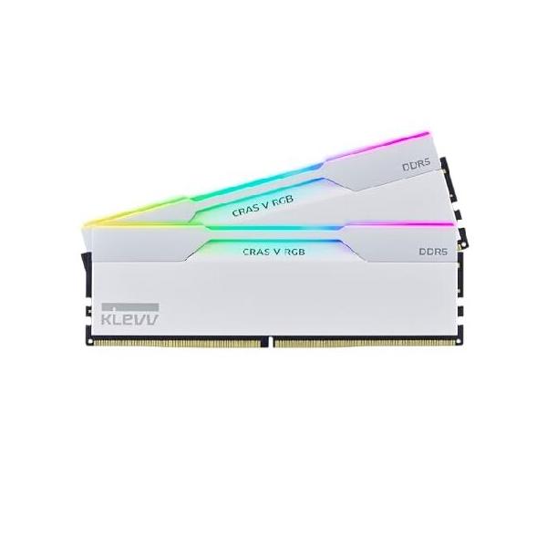 並行輸入品】 KLEVV CRAS V RGB DDR5 64GB (2x32GB) 6000MHz CL30 A