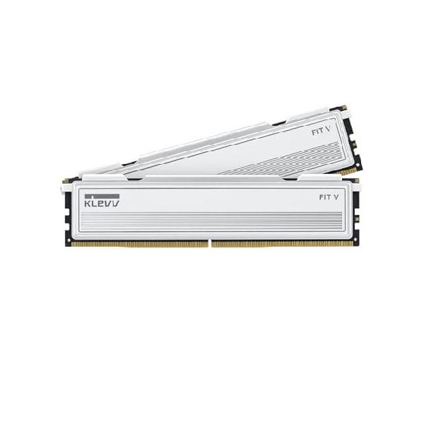 並行輸入品】 KLEVV FIT V DDR5 32GB (2x16GB) 6000MHz CL32 1.35V